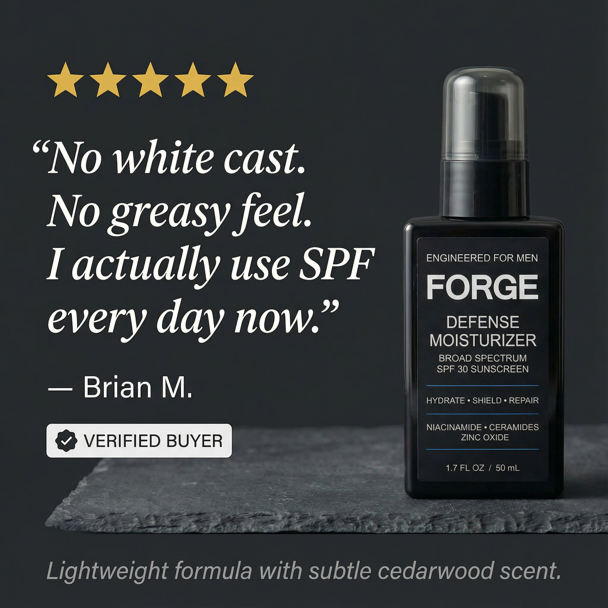 FORGE Defense Moisturizer SPF 30