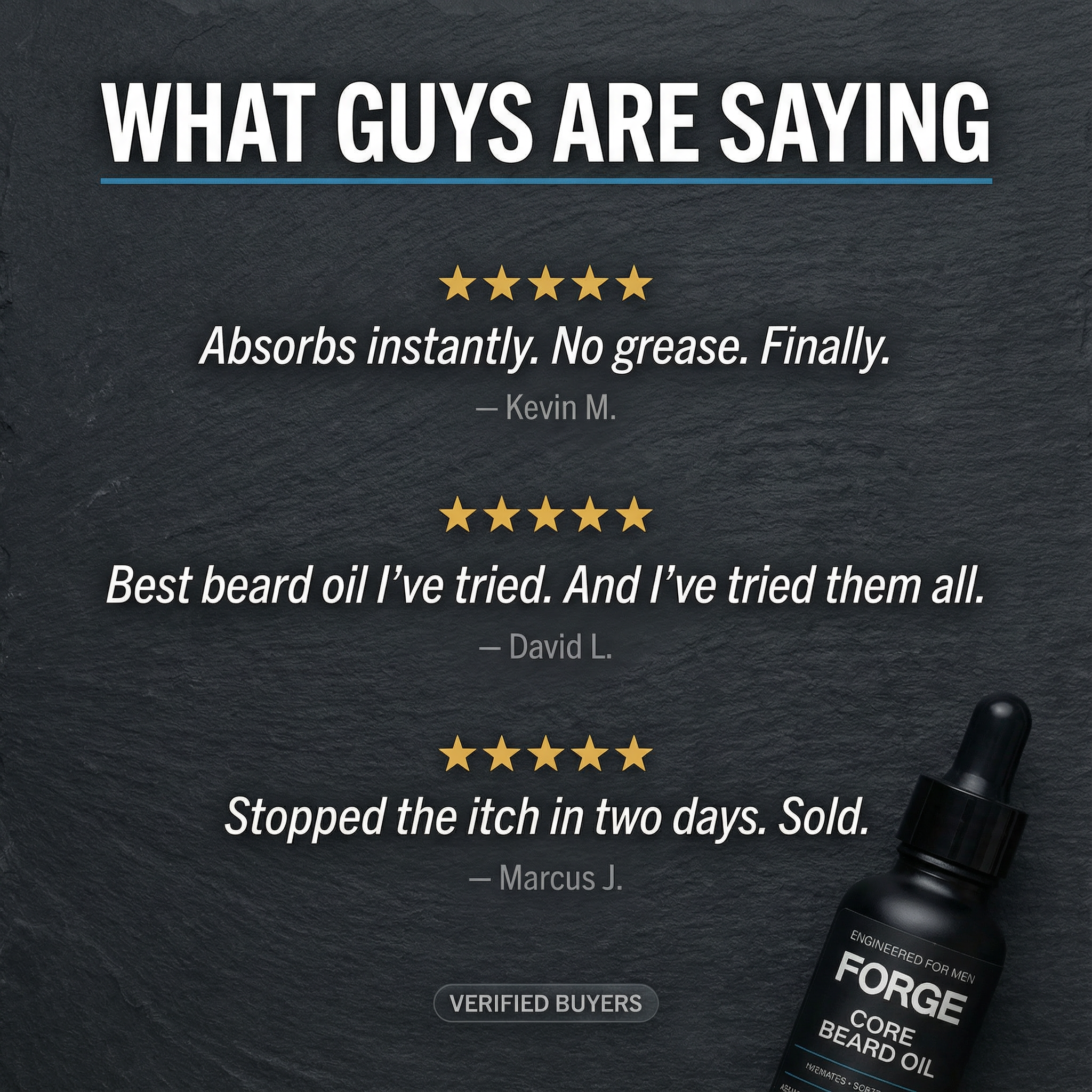 FORGE Core Beard Oil