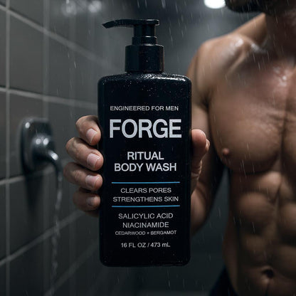 FORGE Ritual Body Wash — Cedarwood + Bergamot (16 fl oz)