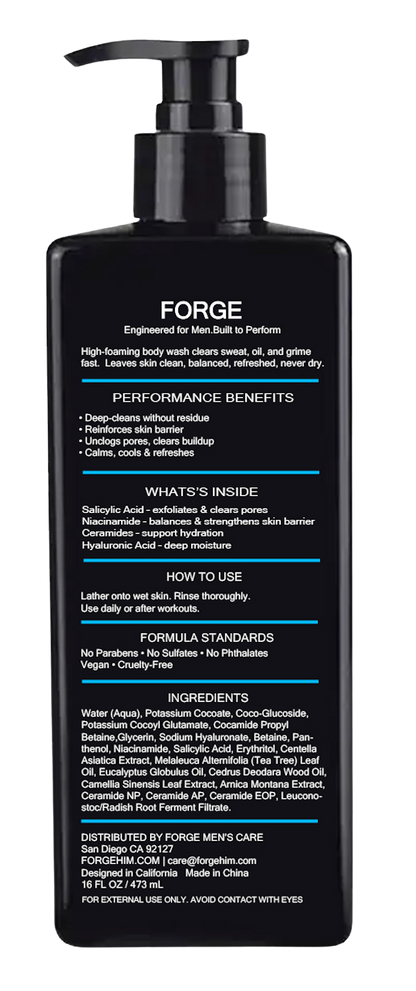 FORGE Ritual Body Wash — Cedarwood + Bergamot (16 fl oz)