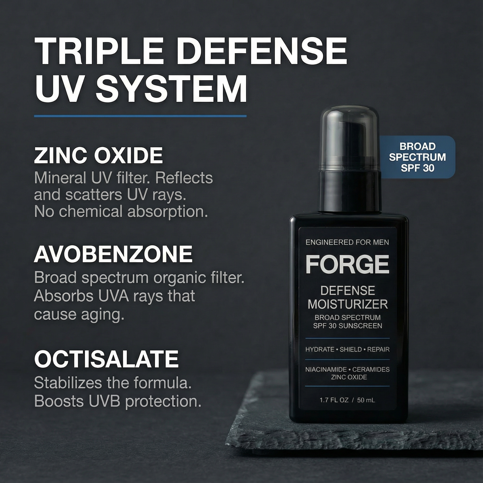 FORGE Defense Moisturizer SPF 30